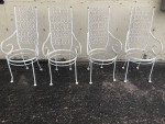 Arthur UMANOFF Salterini PATIO Table CHAIRS retro Mid Century Modern