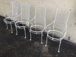 Arthur UMANOFF Salterini PATIO Table CHAIRS retro Mid Century Modern