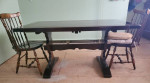 Kitchen Table and Hutch