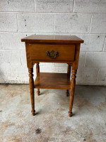 Ethan Allen Solid Cherry Side Table. High Quality
