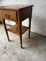 Ethan Allen Solid Cherry Side Table. High Quality