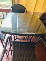 Outdoor Bar Table With Chairs