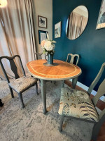 Dining table and chairs