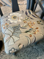 Dining table and chairs