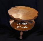 Solid Wood End Table