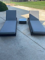 Lounge Chairs & Table