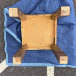 Post Modern Burlwood Coffee Table/Side Table Pair