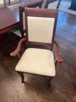 Cherry Dining Room Set | Table, China Cabinet, & 6 Chairs (Great Cond)