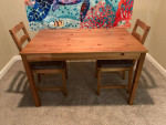 Kitchen Table and 2 Chairs