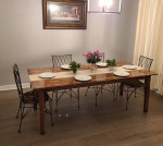 Handcrafted Pine Table