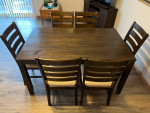 Dining Room Table with 6 Chairs