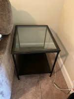 Glass End table
