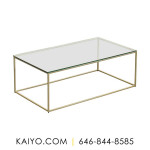 West Elm Streamline Rectangle Coffee Table (Was 329)