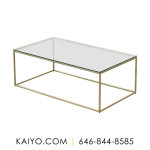 West Elm Streamline Rectangle Coffee Table (Was 329)