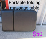 Portable folding Massage table