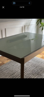 deal: Italian Expandable Glass Dining Table: Jensen Lewis Made by BoTempi see de