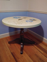 Hand painted table