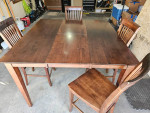 Dining table with 4 chairs