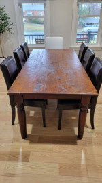 Beautiful large dining room table