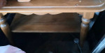Oak side table