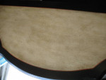contempory Bombay Demilune Entry Table Dresser