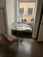 Round Glass Dining Table