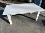 Farmhouse table with extensions