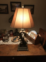 Lovely matching table lamps, pair