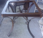 Pretty Ornate Bronze Dining Table Base! -