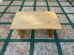 Wooden coffee table