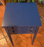 Clinton Shops Painted Wood Side Table
