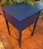 Clinton Shops Painted Wood Side Table