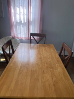 Wooden Table & Chairs