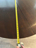 Antique walnut dining table