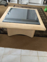 Tan coffee table