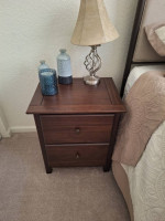 Brazilian Bed Side or Living Room Table w Drawers