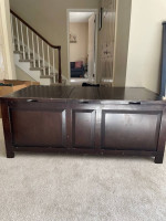 Coffee table with storage