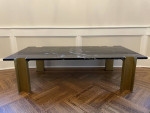 Black Marble CB2 Coffee Table