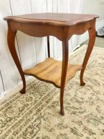 Antique Wolverine Manufacturing Parlor Occasional Table