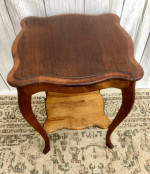 Antique Wolverine Manufacturing Parlor Occasional Table