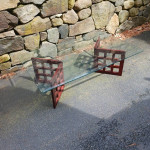 Glass Coffee Table 50” x 30” x 15”