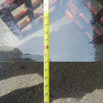 Glass Coffee Table 50” x 30” x 15”