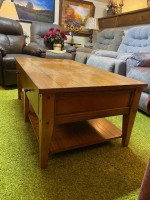 Old Mill Pond Cocktail Table & Chairside Table