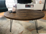 Dark Brown Kristi Coffee Table (Like New)
