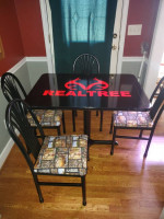 Custom 5 piece realtree table set