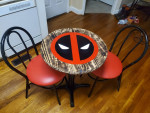 Deadpool 3 piece table set