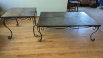 Indoor outdoor coffee Table and end table set