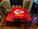 Kansas city chiefs 3 piece table set