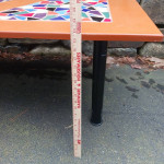 Coffee Table , with Tiled Top