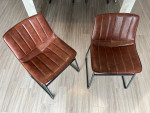 Dining table and four chairs